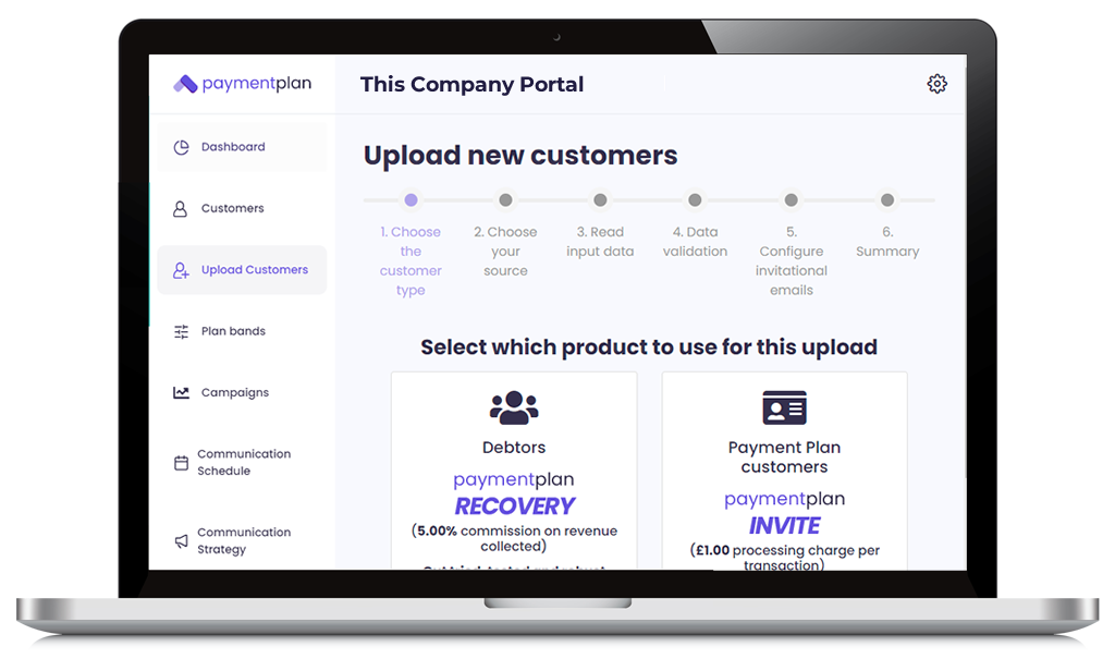 Manage payment plans online
